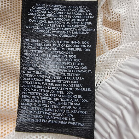 The North Face WindWall Nylon Track Pants Womens XS Peach White Black - Picture 5 of 16